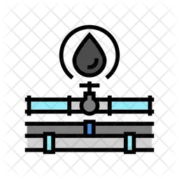 Oil Pipeline  Icon