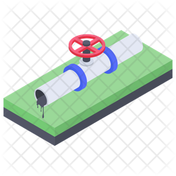 Oil Pipeline Icon