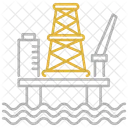 Oil Platform Industry Icon
