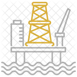석유 플랫폼  아이콘