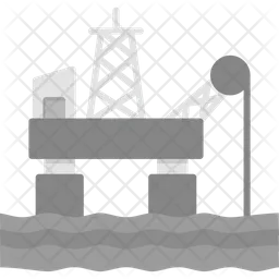 Oil Platform  Icon