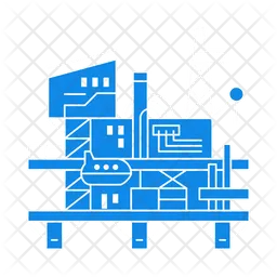Oil Platform  Icon