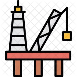 Oil Platform  Icon