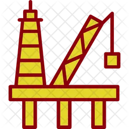 Oil Platform  Icon