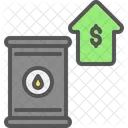 Oil Price Growth Icon