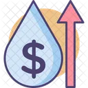 Oil Price Price Water Price Icon