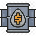 Oil Price Economy Tank Icon