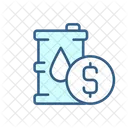 Oil Price Energy Transition Petrol Barrel Icon