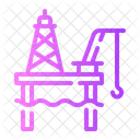 Oil Production Constrution Too Icon