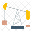 Oil Pump Field Industry Icon