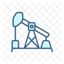 Oil Pump Petroleum Industry Technology Equipment 아이콘