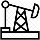 Oil Pump Jack Icon