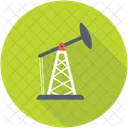 Oil Pumpjack Refinery Icon