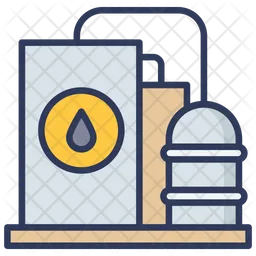 Oil Refinery  Icon