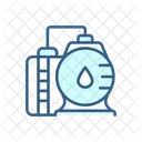 Oil Refinery Petroleum Product Power Plant Icon