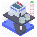 Oil Refinery Plant Oil Processing Chemical Plant Icon