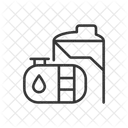 Oil refinery tank  Icon
