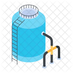 Oil Reservoir  Icon