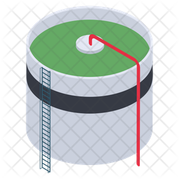 Oil Reservoir Tank Icon