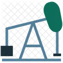 Oil Rig Drill Icon