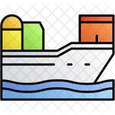Oil Ship Ship Transportation Symbol