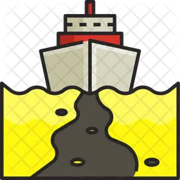 Oil Spill  Icon