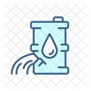Oil Spill Oil Industry Environmental Contamination 아이콘