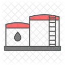 Oil Storage Tank Oil Storage Icon