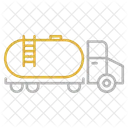 Oil Tank Transportation Icon