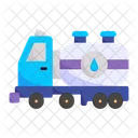 Tank Truck Transportation Fuel Icon