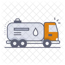 Oil tank truck  Icon