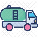 Oil Tanker Tank Truck Container Icon