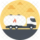 Truck Tanker Delivery Icon