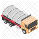 Oil Tanker Fuel Truck Oil Transport Icon