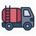 Oil Tanker Truck Petroleum Icon