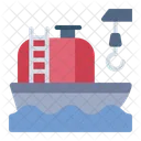 Oil tanker ship  Icon