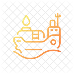 Oil tanker ship  Icon