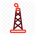 Oil Tower Oil Industry Rig Icon