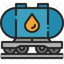 Oil Train Tanker Icône