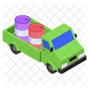 Oil Transportation Truck Icon