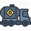 Oil Truck Fuel Truck Petroleum Icon