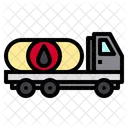 Oil Truck Energy Power Icon