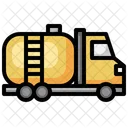 Oil Truck Shipping Delivery Icon