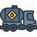 Oil Truck Fuel Truck Petroleum Icon