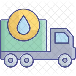 Oil Vehicle  Icon