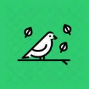 Oiseau Automne Saison Icon