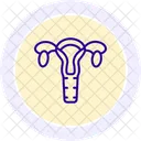 Ovaries Line Icon Icon