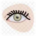 Ojo Espiral Pestanas Icon