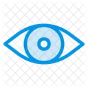 Ojo Vista Visto Icono