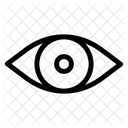 Ojo Vista Visto Icono